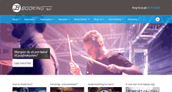 Desktop Screenshot of jb-booking.dk